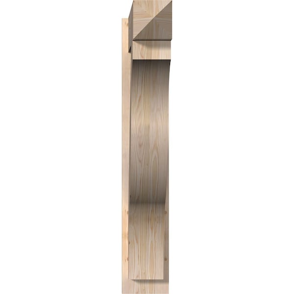 Funston Arts & Crafts Smooth Outlooker, Douglas Fir, 7 1/2W X 36D X 44H